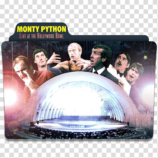 Monty Python Folder Icons, monty python live at the hollywood bowl v transparent background PNG clipart