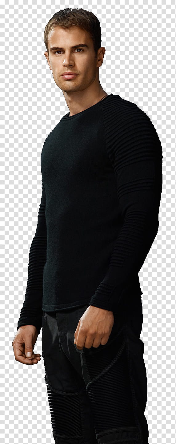 Divergent Movie Fourtris, man posing for transparent background PNG clipart