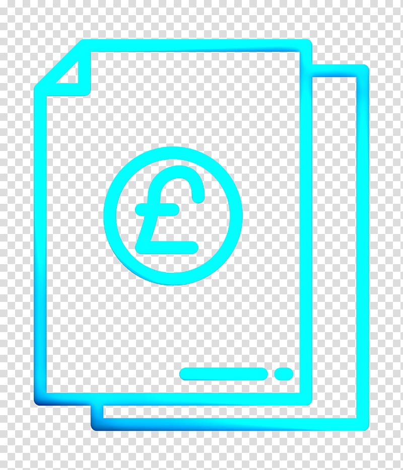 Money Funding icon Files and folders icon Document icon, Text, Aqua, Line, Symbol, Rectangle transparent background PNG clipart