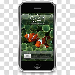 Apple iSet, black iPhone G transparent background PNG clipart