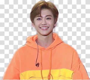 jaemin orange hoodie