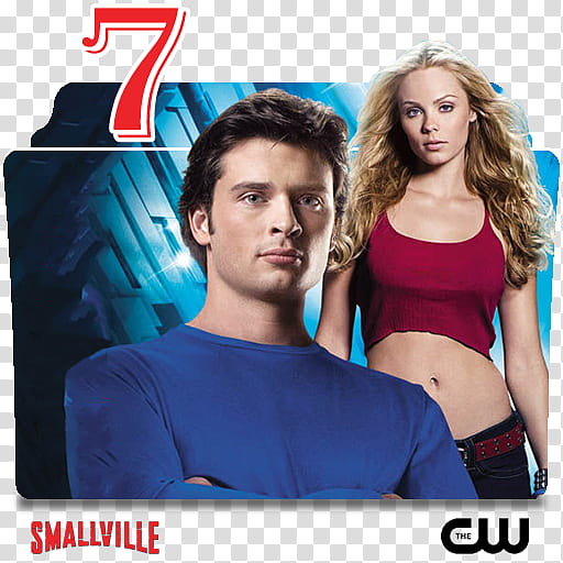 Smallville series and season folder icons, Smallville S ( transparent background PNG clipart