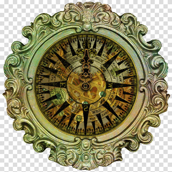 Retro, Clock, Antique, Pocket Watch, Gold, Gear, Metal, Fantasy transparent background PNG clipart