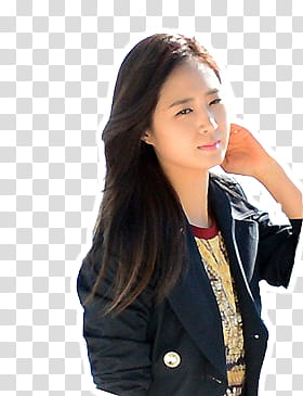 Yuri in Airport for Burberry Events  transparent background PNG clipart