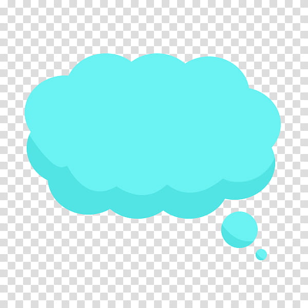 s, teal cloud transparent background PNG clipart