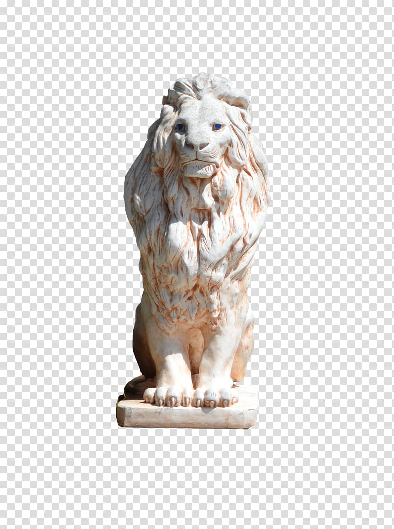 Lion Statue , white lion statue transparent background PNG clipart