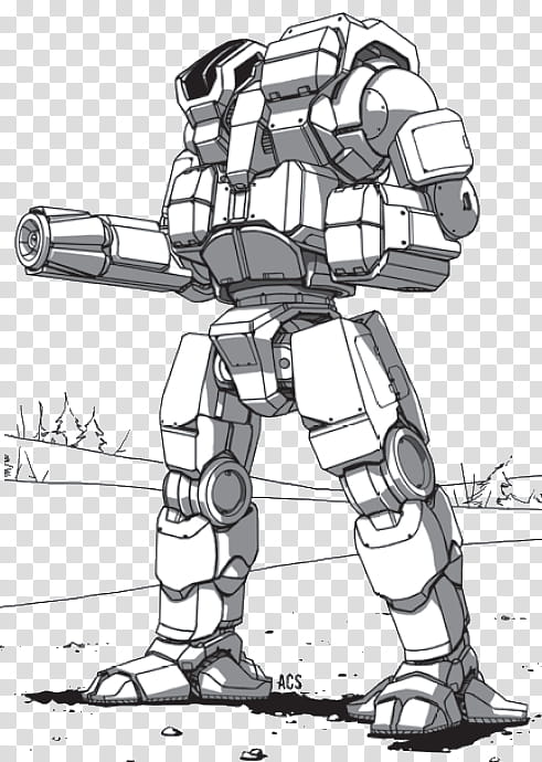 Wolf Drawing, Mechwarrior Online, Battletech, Mecha, Battlemech, Artist, Video Games, Line Art transparent background PNG clipart