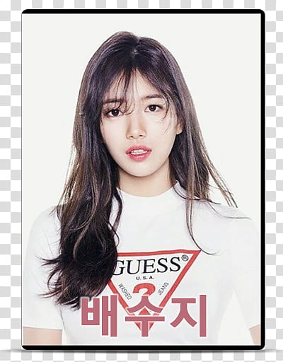 Bae Suzy Movies and Dramas Folder Icon , Bae Suzy V transparent background PNG clipart