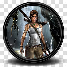 Tomb Raider Game Icon , Tomb Raider_, Tomb Raider poster transparent background PNG clipart