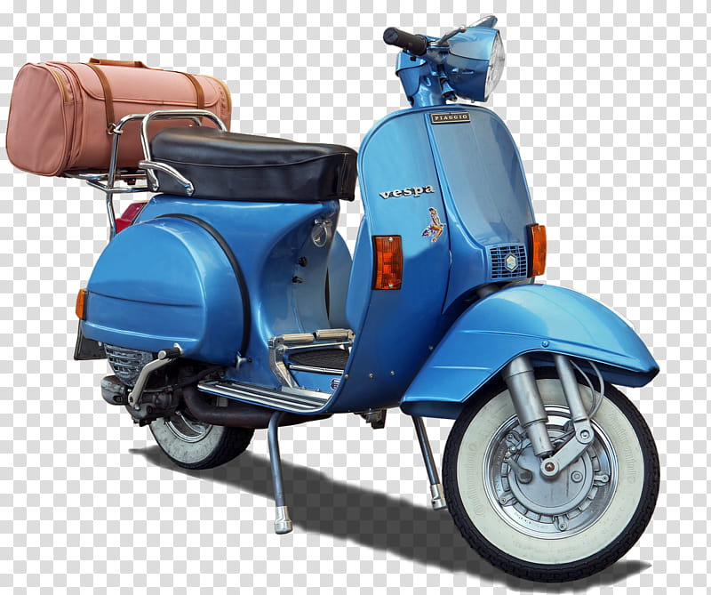 Motor Scooter Vespa transparent background PNG clipart