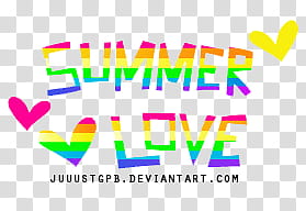 Summer Love, summer love text transparent background PNG clipart