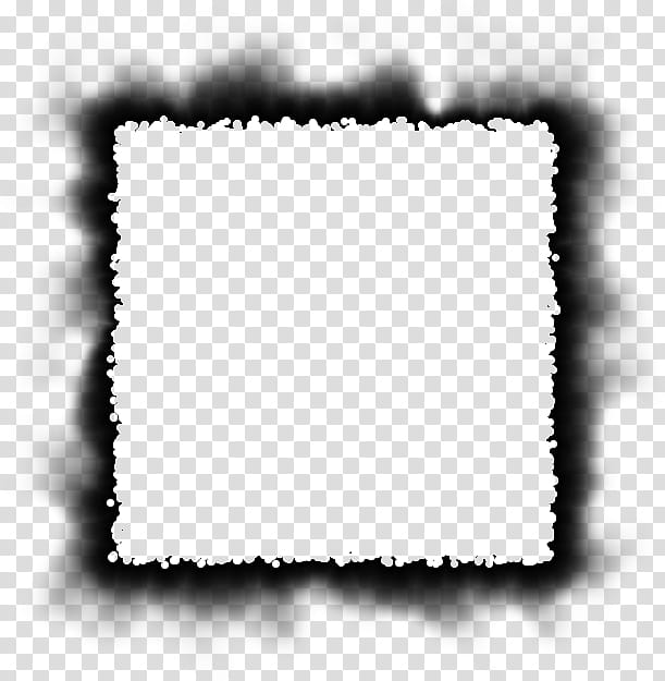 Burned Edges I s, square black border illustration transparent background PNG clipart