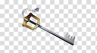 Kingdom Hearts II iPhone Theme, gray skeleton key transparent background PNG clipart