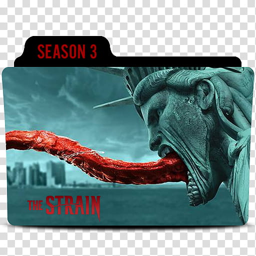 The Strain Season  Folder Icon , the strain season  transparent background PNG clipart