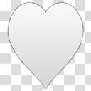Devine Icons Part , white heart transparent background PNG clipart