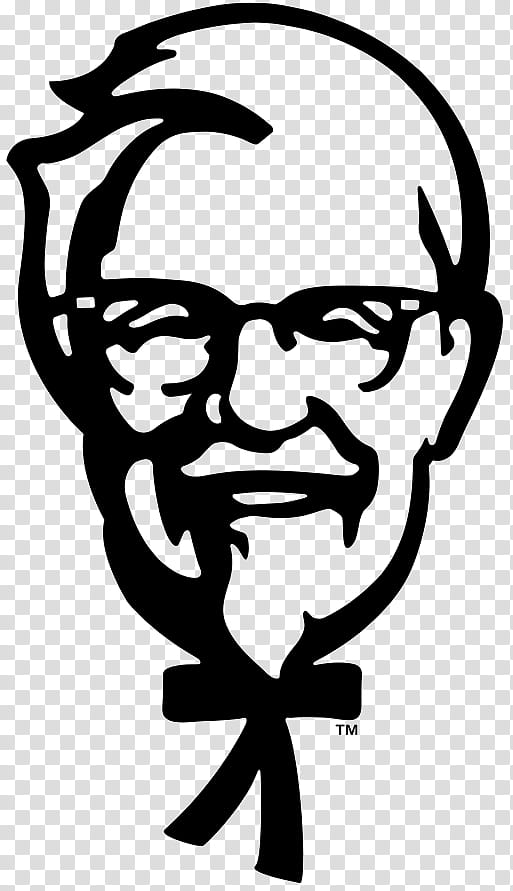 Kfc Logo, Colonel Sanders, Fried Chicken, Restaurant, Kentucky Fried Chicken Pty Ltd, Fast Food Restaurant, Restaurant Chain, Stencil transparent background PNG clipart