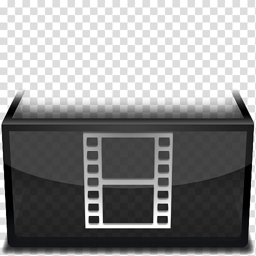 Hud Glossy Stacks, movies icon transparent background PNG clipart