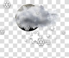 Touch Diamond Weather, moon behind dark clouds transparent background PNG clipart