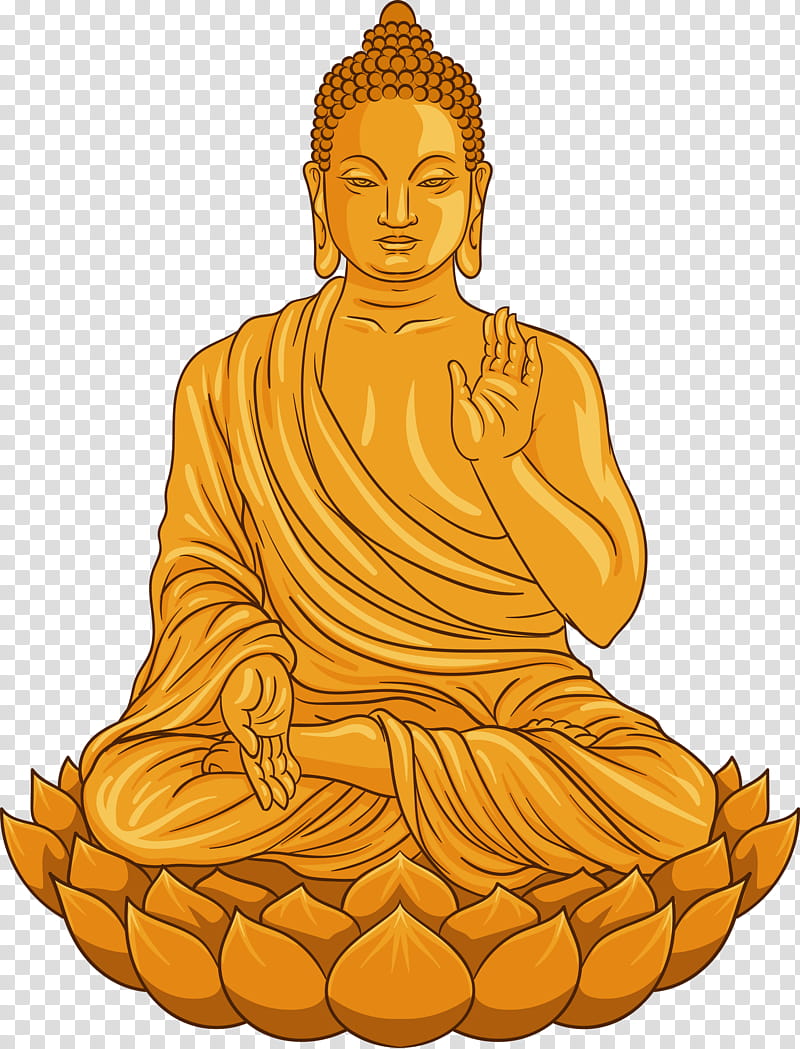 Bodhi Lotus Lotus, Meditation, Statue, Zen Master, Guru, Sitting transparent background PNG clipart