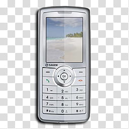 Sagem Phones Icons ,  transparent background PNG clipart