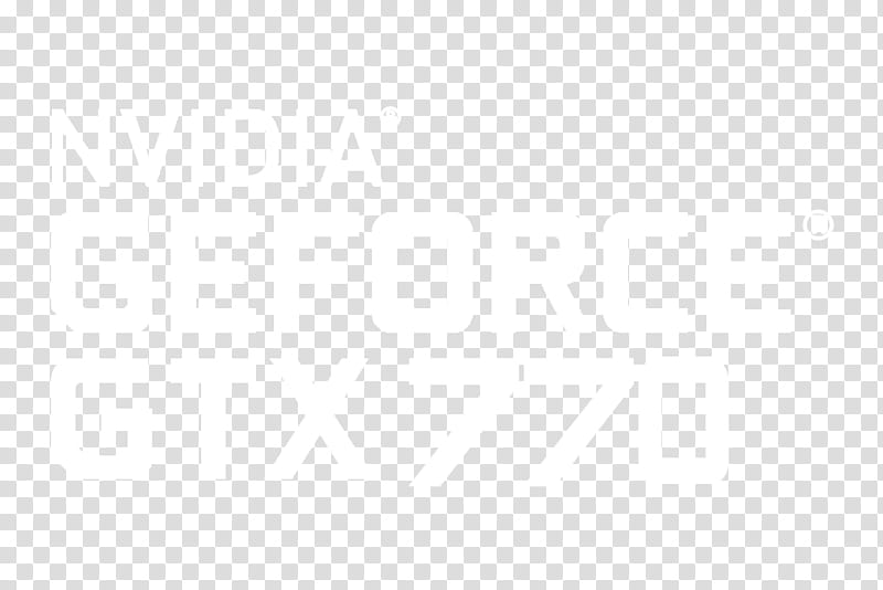 Original Logo NVIDIA GEFORCE GTX  transparent background PNG clipart