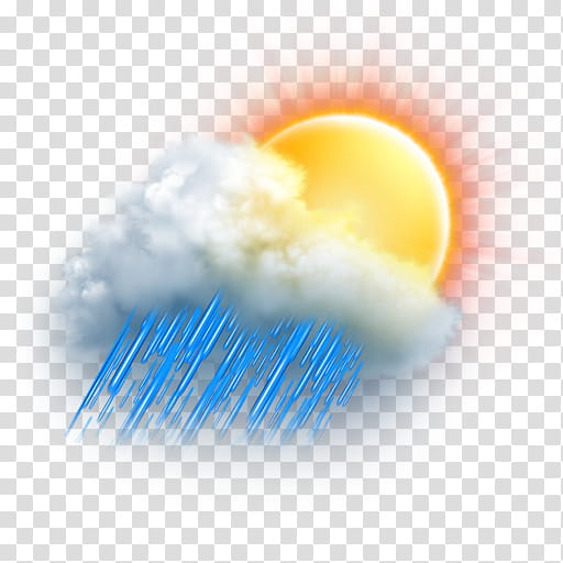 The REALLY BIG Weather Icon Collection, mostly-cloudy-rain-heavy transparent background PNG clipart