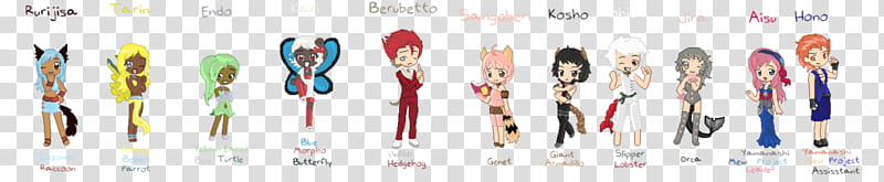 Yamanashi Mew Chibis transparent background PNG clipart