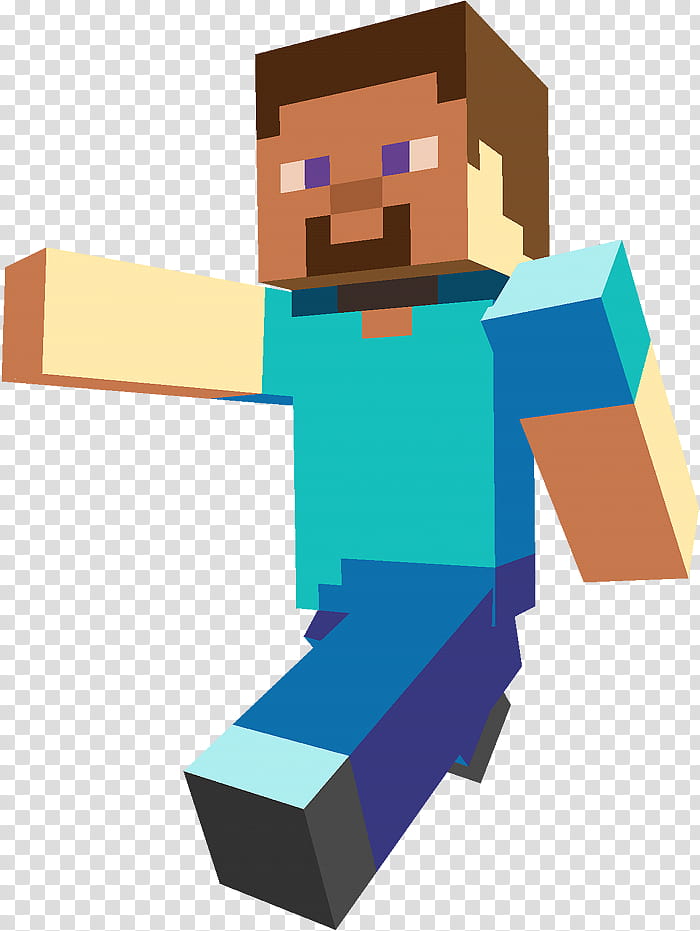 Steve of Minecraft transparent background PNG clipart