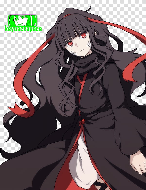 Azami (Kagerou Project), Render, female anime character illustration transparent background PNG clipart