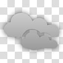 plain weather icons, , black and white cloud illustration transparent background PNG clipart