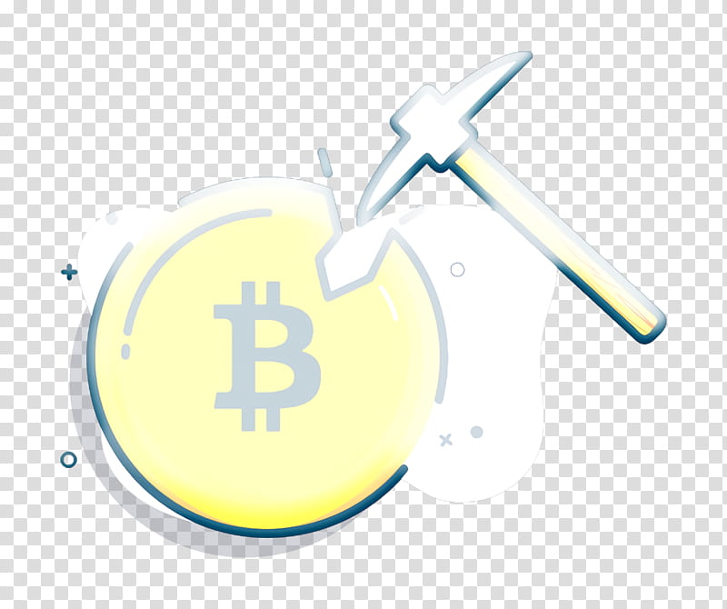 bitcoin icon bitcoin mining icon mine icon, Text, Logo transparent background PNG clipart