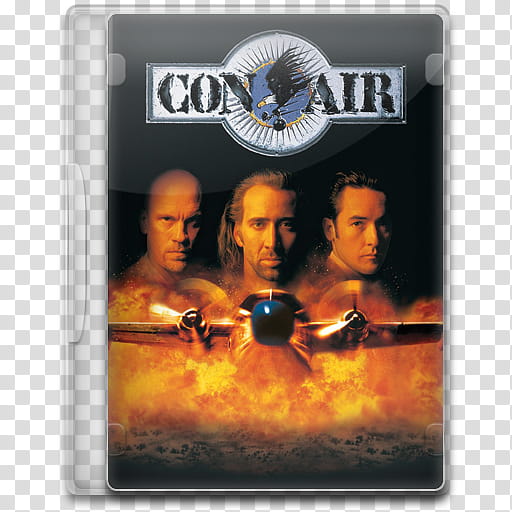 Movie Icon Mega , Con Air, Con Air poster illustration transparent background PNG clipart