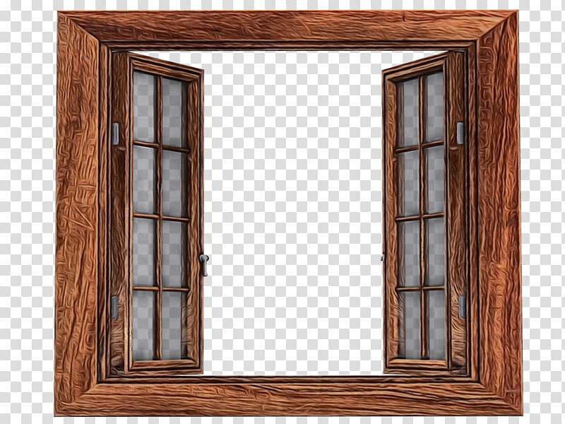 Wood Frame Frame, Window, Frames, Paned Window, Door, Sash Window, Chambranle, Grille transparent background PNG clipart