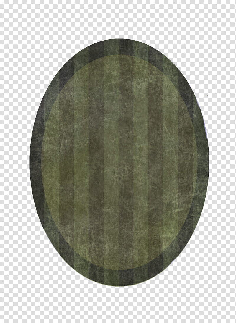 Oval Striped Frame, oval brown illustration transparent background PNG clipart