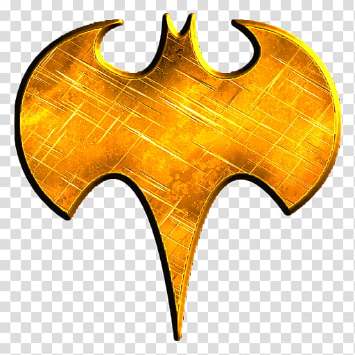 Yello Scratchet Metal Icons Part , batman-logo-silhouette transparent background PNG clipart
