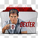 TV Series folder icons , Dexter x transparent background PNG clipart