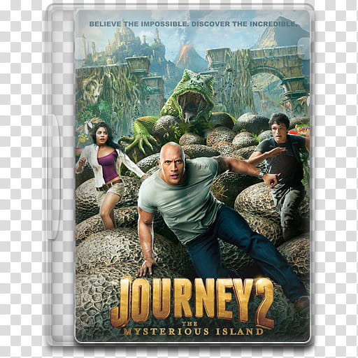 Movie Icon , Journey , The Mysterious Island, Journey  the Mysterious Island DVD case transparent background PNG clipart