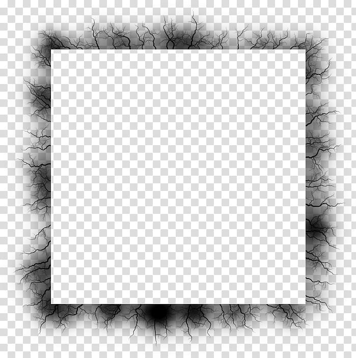 Electrify frames s, rectangular black frame transparent background PNG clipart