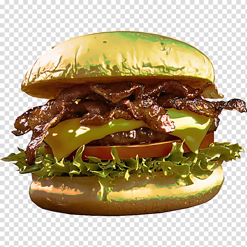 Hamburger, Food, Buffalo Burger, Fast Food, Cheeseburger, Burger King Premium Burgers, Veggie Burger, Dish transparent background PNG clipart