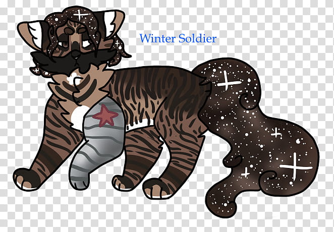 Winter Soldier, Galacticat Custom transparent background PNG clipart