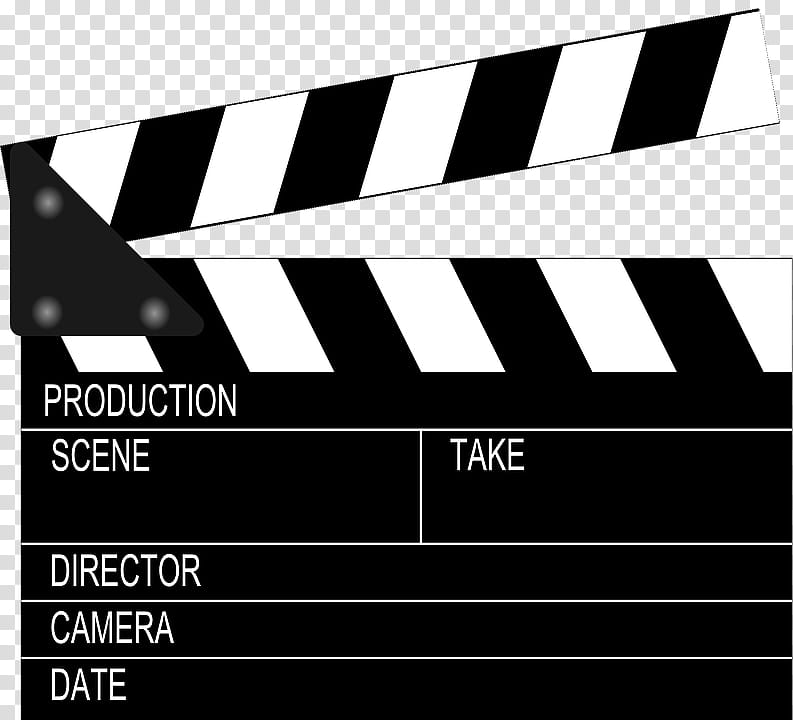 Cine, black and white film clapper illustration transparent background PNG clipart