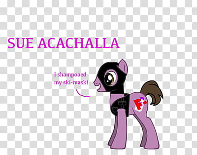 Acachalla Ponies: Sue / Suckish Officer transparent background PNG clipart