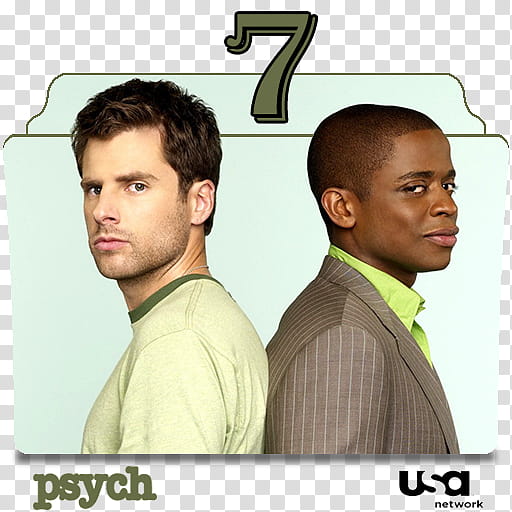 Psych series and season folder icons, Psych S ( transparent background PNG clipart