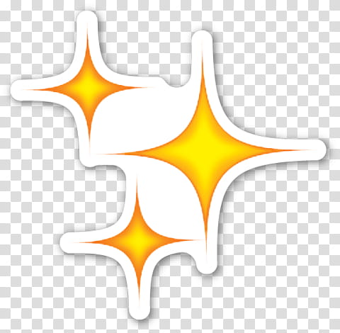 EMOJI STICKER , three yellow stars illustration transparent background PNG clipart