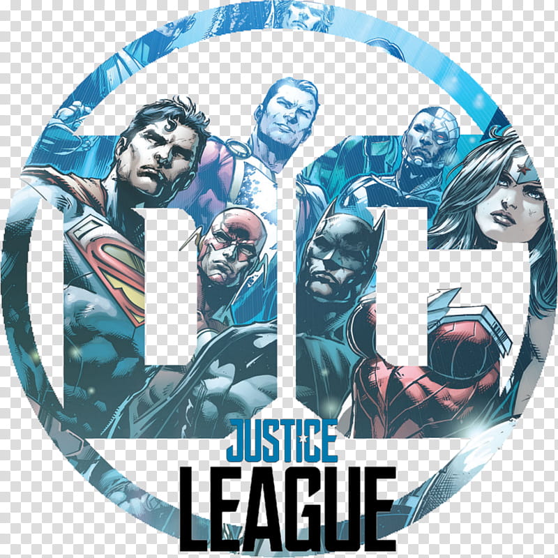 DC Logo for Justice League | Ver.  transparent background PNG clipart