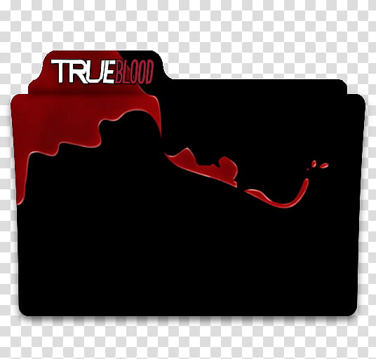 True Blood Folders, True Blood folder icon transparent background PNG clipart