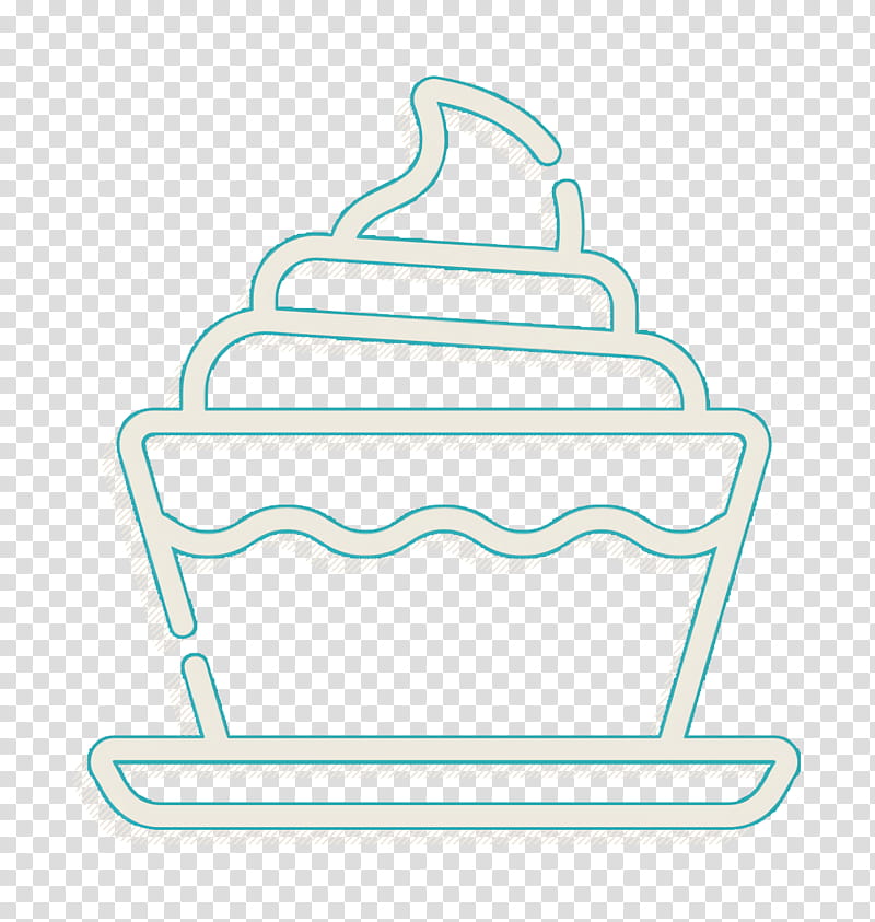 Muffin icon Cup cake icon Desserts and candies icon, Logo transparent background PNG clipart
