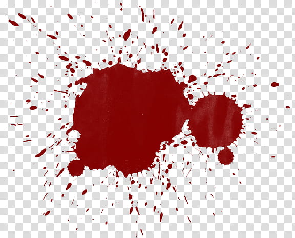 red paint splatter transparent background PNG clipart