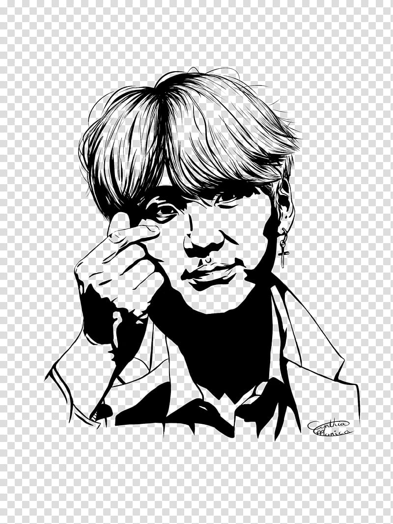 BTS Drawing, Visual Arts, Wings, Portrait, Web Design, Jungkook, Face, Hair transparent background PNG clipart