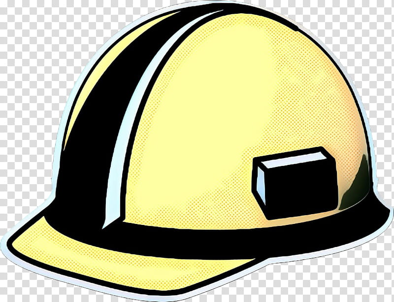 Retro, Pop Art, Vintage, Hard Hats, Cap, Helmet, Construction, Headgear transparent background PNG clipart